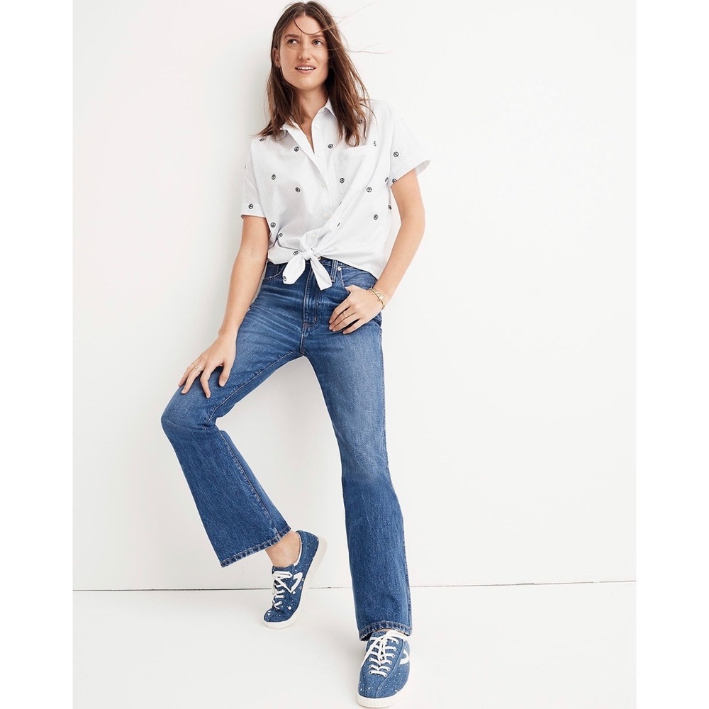 NWOT Madewell Rigid Flare Jeans